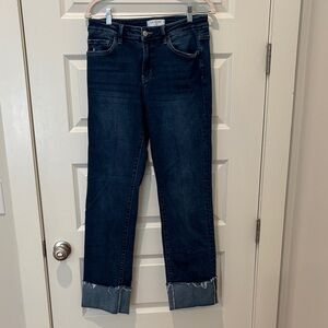 Classic Indigo Straight Leg Jeans